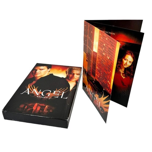 Angel Season 5 DVD Vampire TV Series 6 Disc Set 22 Episodes David Boreanaz 1999 - Picture 10 of 10